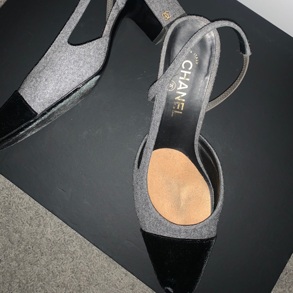Chanel slingbacks